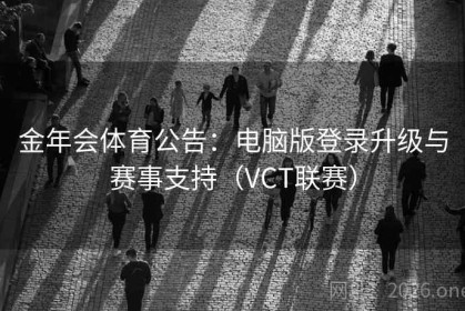 金年会体育公告：电脑版登录升级与赛事支持（VCT联赛）