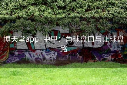博天堂app·中甲：角球盘口与让球盘路