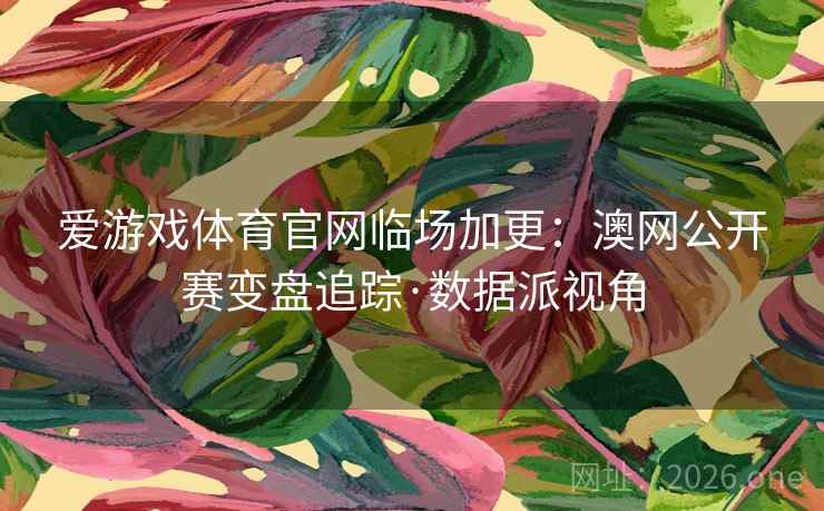 爱游戏体育官网临场加更：澳网公开赛变盘追踪·数据派视角