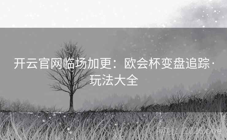 开云官网临场加更:欧会杯变盘追踪·玩法大全 开云官网临场加更:欧会杯变盘追踪·玩法大全